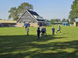 Mini Toernooitje op Sportpark Het Springer met S.K.N.W.K. JO7 en De Jonge Spartaan JO7 (62/174)